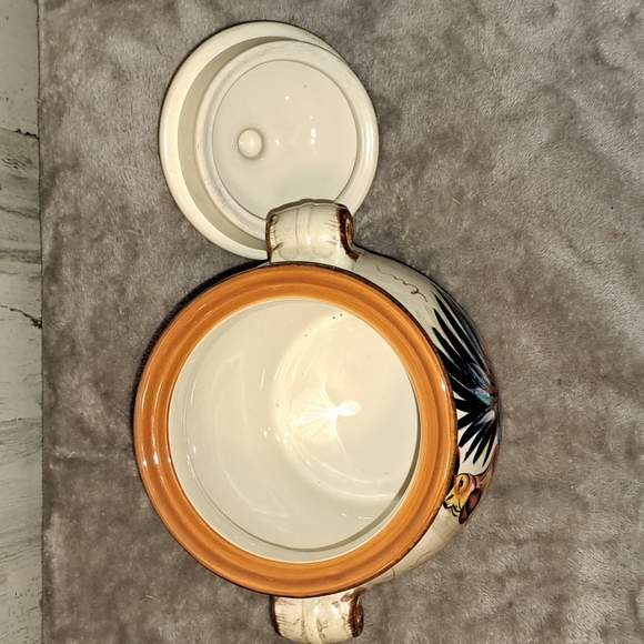 0113 Dario Farrucci Designs Rooster Canister - Picture 6 of 8